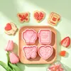 Cortador de Galletas Serie Amor Sanador Agradecido Molde Mariposa Dibujos Animados 3D Simulación de Libro Galleta Impresa DIY