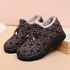 Zapatos de Algodón de Pekín Antiguo de Invierno Más Vendidos para Mujer, con Forro de Felpa Añadido y Suelas Gruesas Antideslizantes, Zapatos Cómodos para Ponerse y Quitarse para Mujeres de Mediana Edad y Mayores, Zapatos Suaves para Mamá