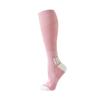 Calcetines de Compresión Personalizados para Mujer Color Puro Otoño e Invierno Base de Toalla Engrosados Combinación de Colores Calcetines Deportivos para Pantorrilla Desodorantes Largos de Compresión