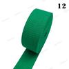 Correa de Cinta de Algodón Lisa Negra y Blanca de 38 mm de Ancho para Bolsos, Correas de Yoga, Cinturones de Lona, Estilo Simple