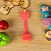 Cabo de armazenamento de fone de ouvido de desenho animado, enrolador de silicone fofo, botão de enrolamento criativo, dispositivo de encadernação