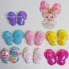 Accesorios de Patito Amarillo para Vecindario Transfronterizo, Linli No. Juguete de Decoración DIY de Pelo de Pato 8 Piezas, Regalo Hecho a Mano de Té con Leche de Limón