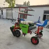 Máquina Autopropelida para Transplante de Hortaliças com Espaçamento entre Linhas e Plantas Ajustável, Máquina de Plantio de Pimentão, Máquina de Transplante de Repolho