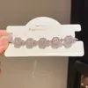 Pulsera de flor y mariposa con gema rosa Padparadscha, sensación de lujo ligero y alta gama, accesorio de moda elegante y dulce para banquetes