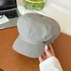 Moda Estilo Coreano Versátil Chapéu Octogonal Boina Feminina Faz o Rosto Parecer Menor Primavera Verão Viagem ao Ar Livre Proteção Solar Boina Capuz de Pintor