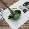 Flor Artificial Fruta Sakyamuni Flor Imperial Flor de Seda Decoração Suave para Casa Decoração de Mesa Arte Floral Cabeça de Buda Flor Falsa Decoração de Loja Flor