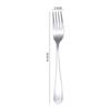 Juego de Cuchillo para Carne y Tenedor Cuchara de Acero Inoxidable Engrosado para Restaurante Occidental Hotel Cuchara para Café Tenedor Vajilla de Acero Inoxidable 430