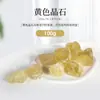 Difusor de Piedra de Cristal Natural Piedra Cruda de Sal Naranja Cristal Triturado Piedra de Aromaterapia Adorno Mineral Bloque de Sal Decoración de Piedra de Lana