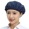 Xuanzhi Nueva Fábrica de Alimentos Taller Gorro de Malla Gorra de Trabajo Anti-Caída de Cabello Transpirable Libre de Polvo Gorra de Cocinero de Cocina Unisex
