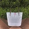 Bolsa Grande de Ganchillo Hecha a Mano con Forma de Pieza de Malla Plástica para Bolso Fondo de Cesta Cubo Pieza de Malla Placa de Malla sin Cortar