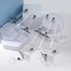 Fabricante en stock 1 ml2ml3m gris ala de avión tubo de aguja de luz de agua crema para ojos líquido esencia paquete de aguja de luz de agua material