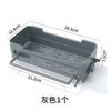 Estante para trapos en forma de T, Estante de almacenamiento para cocina, Estante para especias de pared sin taladro, Gadget de cesta de drenaje para el hogar