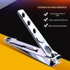 0817 cortador de unhas com colher de orelha cortador de unhas doméstico com lima cortador de unhas de aço inoxidável com colher de orelha um yuan loja de suprimentos
