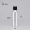 Frasco plástico flip top 5ml 10ml 15ml 20ml 25ml 30ml frasco de amostra PET para emulsão frasco secundário