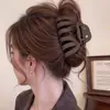 Presilha de Cabelo Grande de Abóbora Fosca para Volume na Parte de Trás da Cabeça, Presilha de Cabelo de Polvo de Alta Qualidade, Presilha de Tubarão Atacado