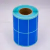 Fábrica de pegatinas térmicas de color a prueba de tres en stock al por mayor impresora pegatinas térmicas multicolor