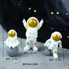 Copyright cozimento bolo de aniversário criativo astronauta plug-in decoração spaceman decoração do bolo plug-in cartão de inserção brinquedo