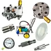 Acessórios para máquina de pulverização airless de alta pressão, conjunto de montagem do corpo da bomba pulverizadora de tinta universal, tampa superior, bloco de alumínio, válvula, diafragma, conjunto completo