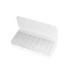 Exportación Transfronteriza No. Caja de Almacenamiento para Baterías 5/7/18650/26650 Caja de Almacenamiento Material PP de Alta Calidad Batería de Litio