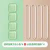 Almohadilla Anticolisión Transparente Tope de Puerta Manija de Puerta Pegatina de Pared para Puerta de Refrigerador Tope de Puerta Espesado Silencioso Succión de Puerta Buffer de Silicona Anticolisión
