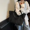 Bolsa Fitness Leve de Grande Capacidade Transfronteiriça, Bolsa de Viagem Portátil Simples para o Dia a Dia, Bolsa Esportiva Fitness de Lona de Alto Valor