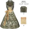 En stock vestido bávaro de dos piezas Oktoberfest Múnich Alemania fiesta festival cosplay disfraz de sirvienta
