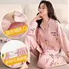 Pijama de Maternidade de Algodão Puro para Primavera e Outono, Manga Longa, para Amamentação, Todo em Algodão, Roupa Pós-Parto para Amamentar, Conjunto de Duas Peças para Casa