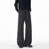 Outono de 2026 Novo Estilo Sombra Zero Parede Junta de Bambu Veludo Corte Inclinado Calça de Perna Reta M-5XL HK261188-P32