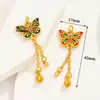 Banho de Ouro Real 18K Corrente de Extensão Estilo Chinês Ouro Antigo Gotejamento de Óleo Corrente de Conexão para Pulseira Colar Acessórios DIY Acessórios