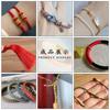 Hazlo tú mismo Paquete 3 Hebras Anillo Enrollado Borla Alambre 6 Hebras 9 Hebras Alambre Torre 12 Hebras Pulsera Tejida Cuentas Perforadas Alambre de Perlas