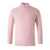 Camiseta de Capa Base para Exteriores de Secado Rápido Otoño para Hombre de Manga Larga Media Cremallera Uniforme de Entrenador Deportivo para Ciclismo al Aire Libre Running Fitness