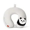 Almohada de Espuma Viscoelástica en Forma de U de Dibujos Animados de Panda Almohada de Viaje Almohada Portátil Almohada para el Cuello Cervical Almohada para la Siesta de Estudiantes Almohada de Dibujos Animados en Forma de U