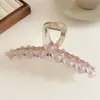 Pinza para el pelo extragrande para mujeres con cabello grueso, pinza de alta gama para la parte trasera de la cabeza, pinza de tiburón, accesorio para el cabello, pasador