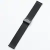 Adecuado para Huawei iwatchGT4 Milanese Hebilla bonita Correa de malla Línea 06 Reloj de acero inoxidable con doble hebilla