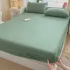 Sábana de algodón puro de una sola pieza, sábana bajera, protector de colchón de algodón completo a prueba de polvo para colchón Simmons, nuevo modelo 2026