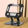 Soporte de Mesa para Tablet de Metal, Soporte Giratorio y Plegable para Laptop, Base de Soporte, Rejilla de Refrigeración, Adecuado para iPad
