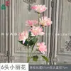 26 Anos de Materiais Florais Rosa Claro, Arranjo Romântico para Corredor de Palco com Flores Artificiais, Decoração Floral de Seda para Casamento, Cenário Floral