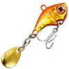Isca Artificial Mini Big River Running Vib Costas Finas Pequena Isca Cyclone Submersível Vip Swing Conjunto de Iscas de Paetês