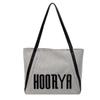 Bolsa Tote de Lona Bolsa Feminina de Grande Capacidade 2025 Nova Bolsa de Ombro Portátil de Nicho Bolsa para Estudantes Universitários para Aulas e Deslocamentos