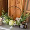 Anillo semi-anillo de peonía de boda vainilla flor artificial decoración del hogar ramo de flores decoración de pared transfronteriza CF01178