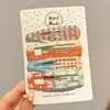 Pinza de Pelo de Colores para Bebé con Forma de Gota de Agua, Pasador Pequeño Infantil para Niñas, Pinza para Flequillo Lateral, Pasador para la Frente, Accesorio para el Cabello