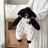 [9.4 Rebaja de Fin de Temporada Otoño/Invierno ~ Sin Devoluciones ni Cambios, Por Favor No Comprar si le Importa] Pelele Engrosado Otoño/Invierno para Bebés Niños y Niñas
