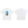 Suministro Mayorista Transfronterizo de Marca de Moda, Dropshipping de Comercio Exterior, Camiseta de Manga Corta Pesada Bape Cabeza de Mono Tiburón 260g 25