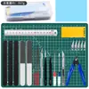 Kit de Herramientas Profesional de 25 Piezas para Maquetas Gundam, Herramientas Manuales para Construcción de Hobby, Tijeras, Pinzas, Cuchillo de Escultura, Herramientas de Lijado