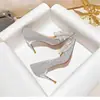 Zapatos de tacón alto de punta para mujer, modernos, versátiles, cómodos, de corte bajo, con lazo, tacón de aguja, modelo nuevo primavera/verano 2026