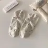Novas Meias de Cano Curto Respiráveis Estilo Coreano Ins com Bolinhas para Primavera/Verão 2026, Meias Curtas, Moda Fresca e Casual para Mulheres