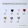 Nuevos Accesorios de Aleación con Forma de Lazo y Corazón para Uñas Japoneses Lindos 3D Corazón de Melocotón Dopamina Decoración de Uñas DIY