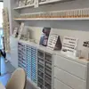 Vitrina para salón de uñas, gabinete de almacenamiento para esmaltes de uñas, gabinete de almacenamiento para esmaltes en gel, gabinete de pared, vitrina de pie, gabinete lateral