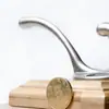 Colgador de 4 filas estilo europeo de aleación de zinc para uso doméstico en la sala de estar, cocina, baño, montado en la pared para guardar ropa, accesorios y sombreros