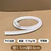 Fita Decorativa Flexível de PVC Autoadesiva com Linha PU Francesa Arco Decoração de Porta de Arco Borda de Parede de Fundo Estilo Europeu Linha de Gesso